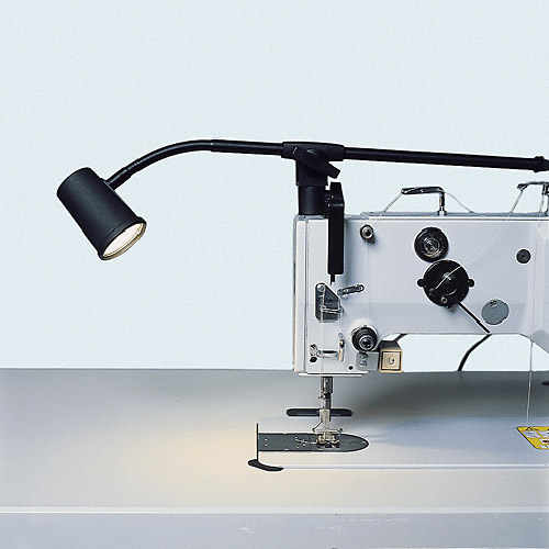 Lampa uchycená na hlavu stroje Lampa uchycená na hlavu stroje